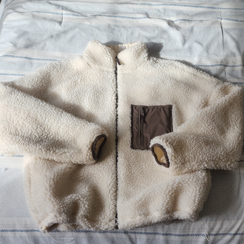 Fabletics Sherpa Full Zip Jacket - image 1